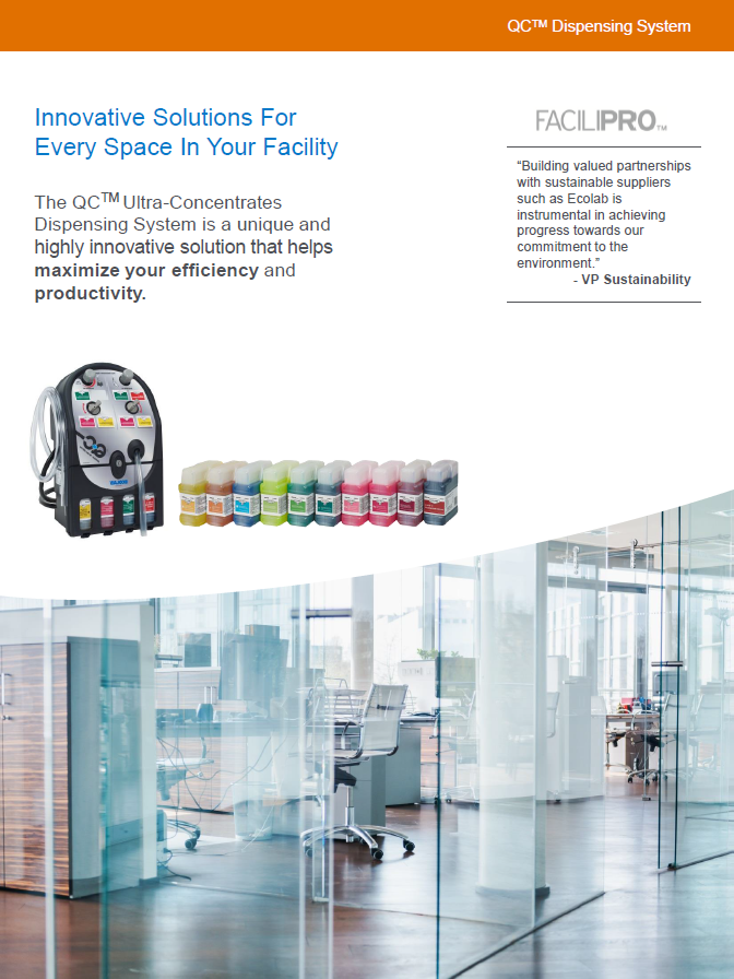  Facilipro QC Dispenser sell sheet