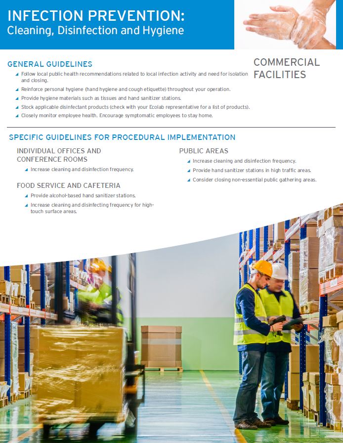 2019 Novel Coronavirus Infection Prevention Facilities