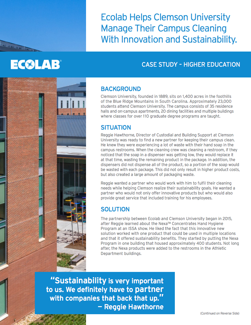 Ecolab Cleaning Caddy Oasis Pro