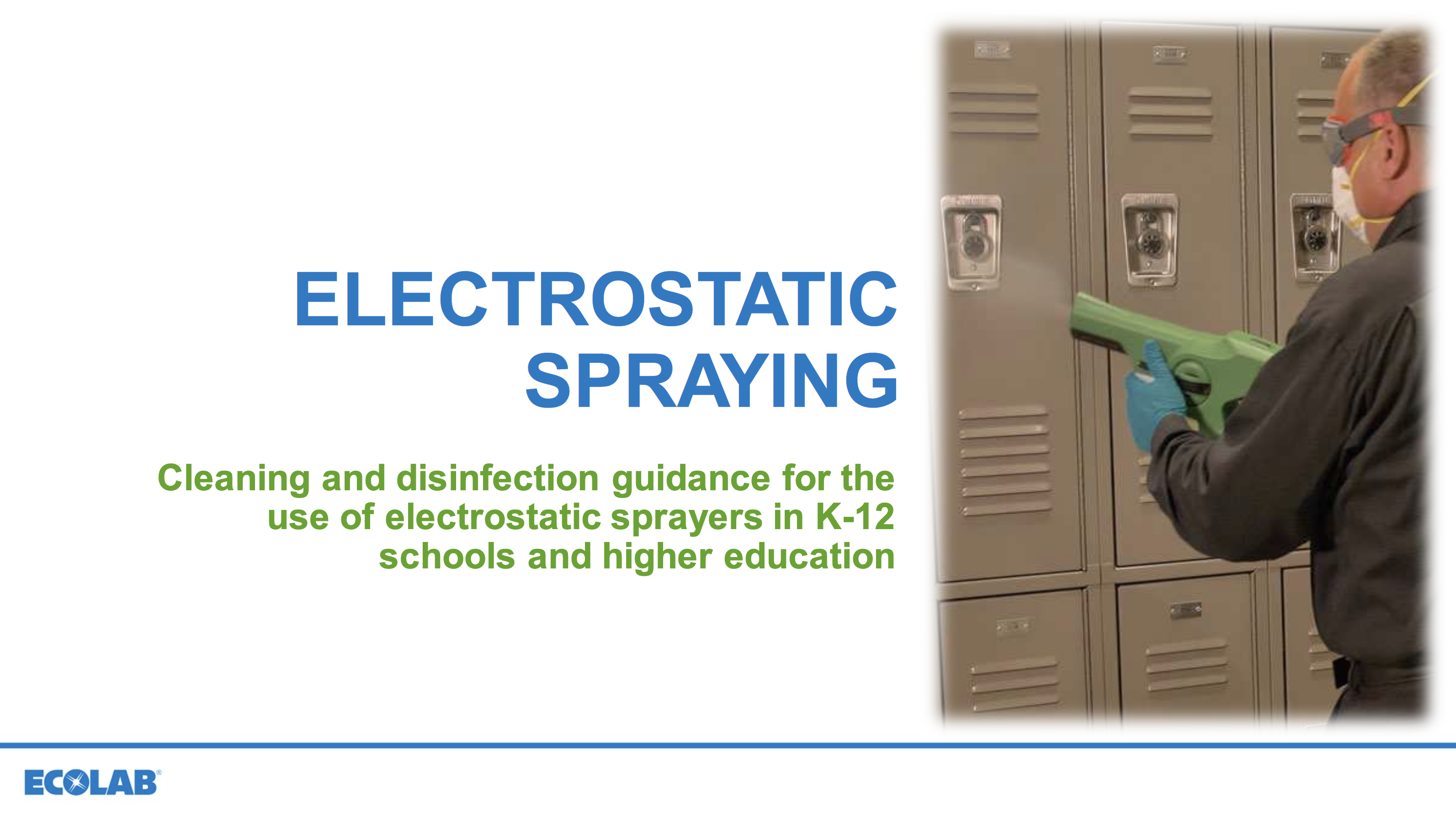 Electrostatic Spraying Procedure Guidance - Education